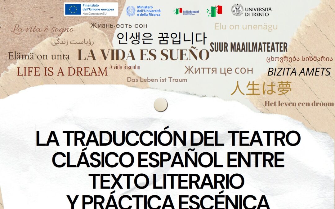 Congreso internacional “La traducción del teatro clásico español”